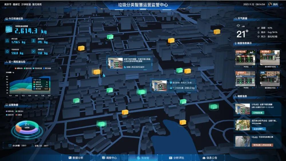 1773192118465669.jpg 智能垃圾房,垃圾收集清洁屋,小区垃圾分类站生产厂家