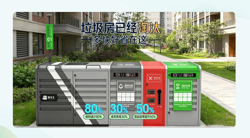 猫先生 M2 新品发布：城市垃圾分类收运降本增效新模式