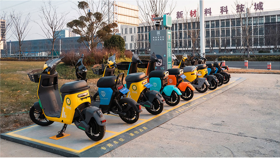 T10，无线充电桩，一拖十，电动自行车充电桩，电动两轮车无线充电